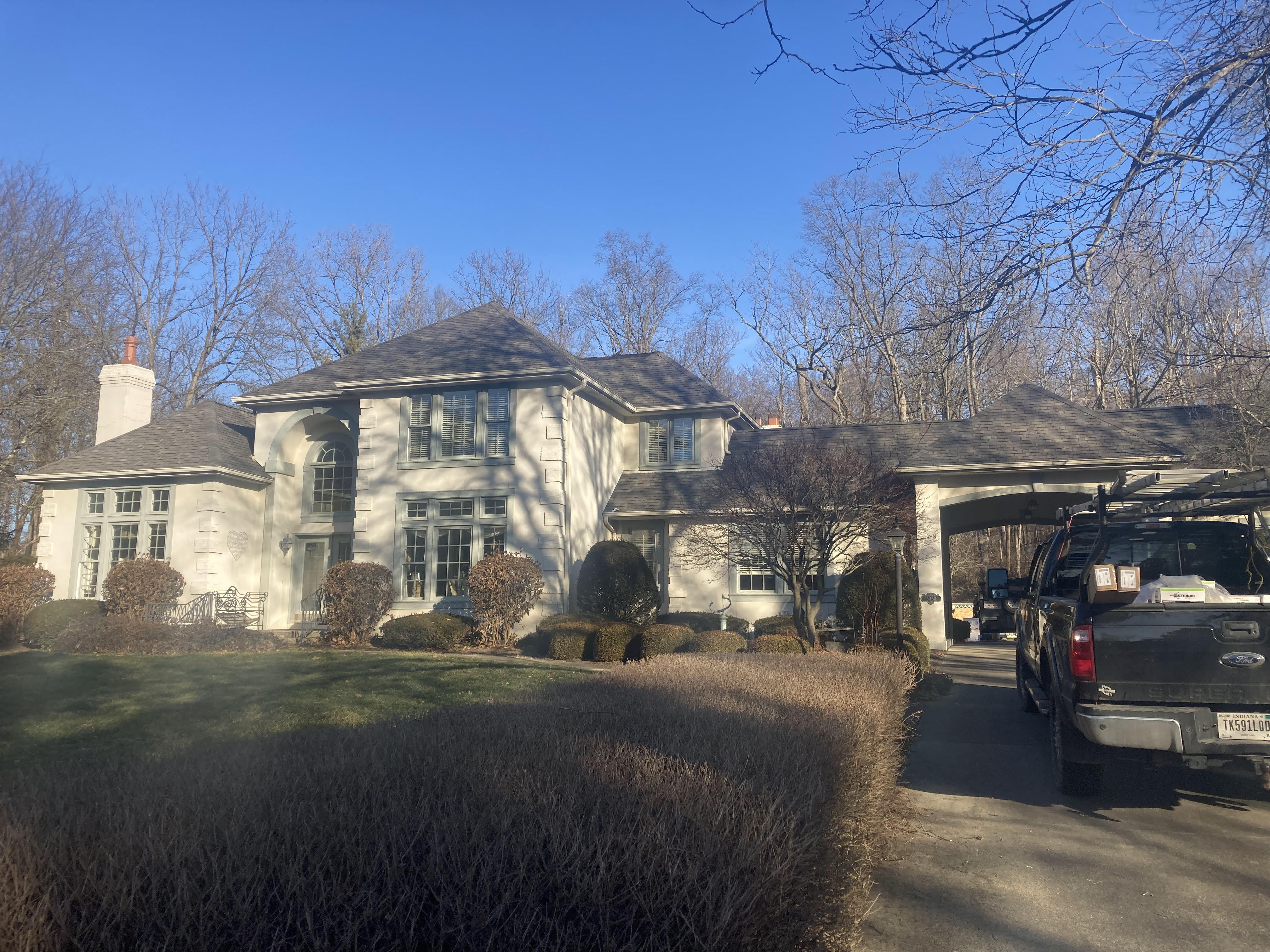 Estate Home Reroof — Large multi-plane roof replaced start to finish.
